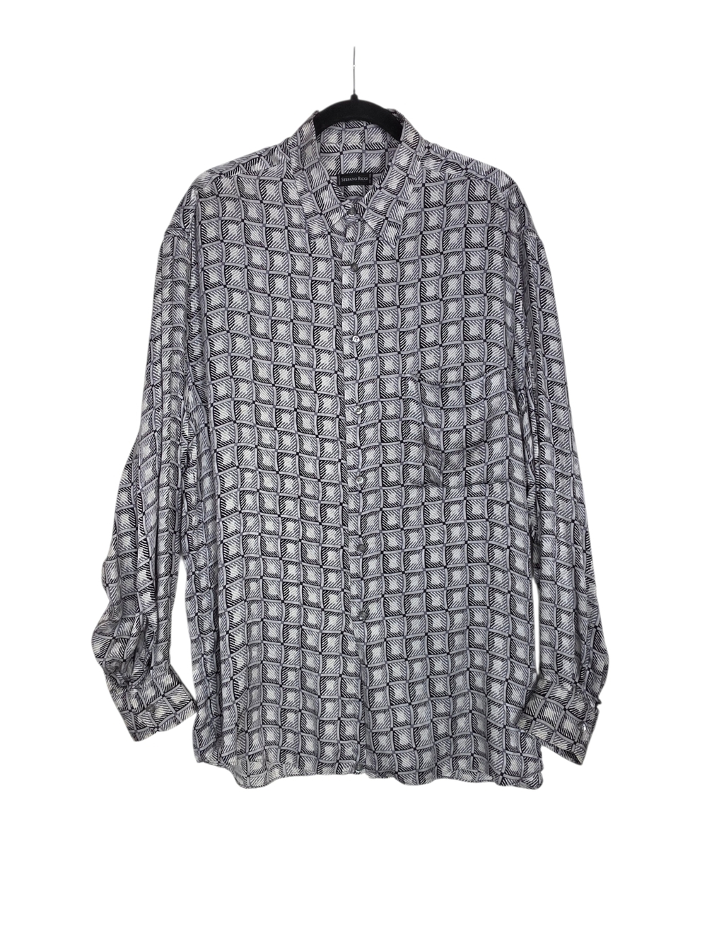 Stefano Ricci 100% Silk handmade buttondown shirt